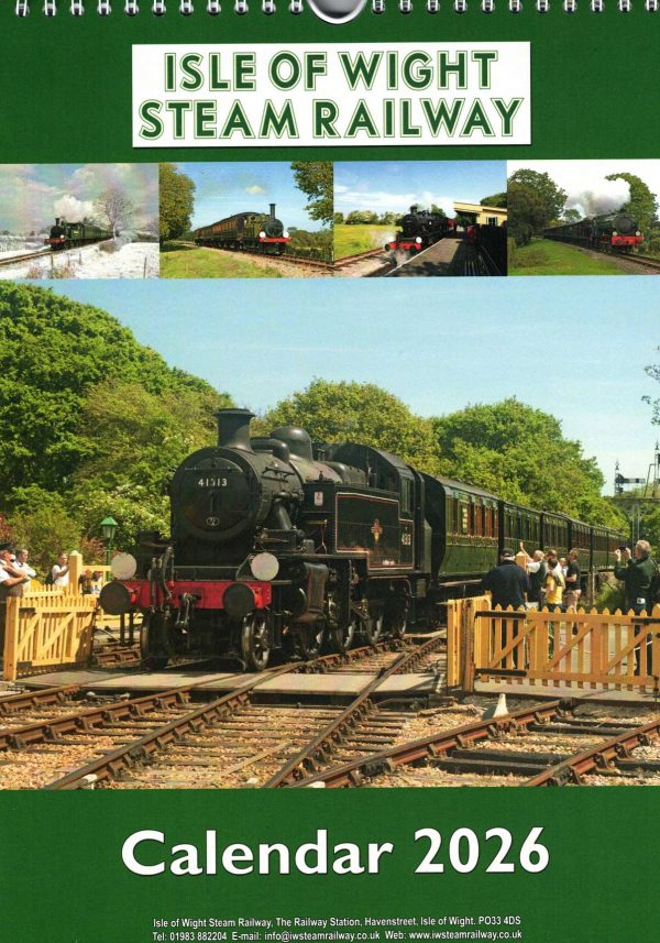 Isle of Wight Steam Railway 2026 Calendar